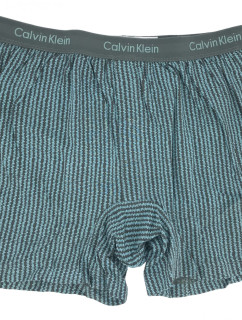 Pánske boxerky U1029A-31i šedá-tyrkysová - Calvin Klein