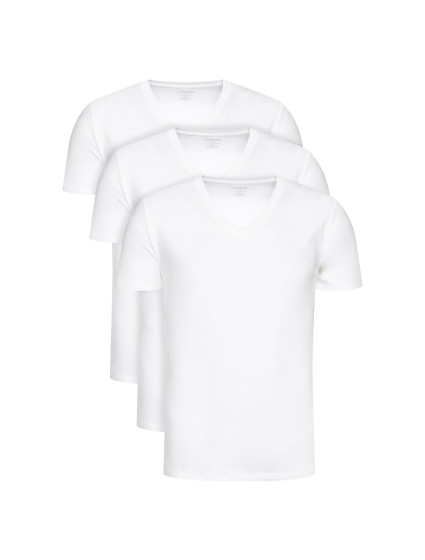 Pánské tričko model 15890074 100 3pk bílá - Calvin Klein