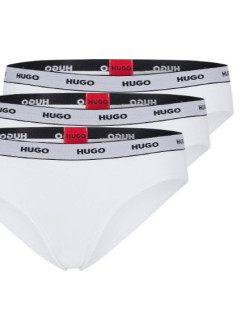 Dámské kalhotky 3ks model 17623364 100 bílá - Hugo Boss