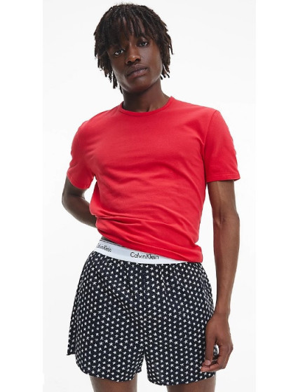 Pánske pyžamo NB3324E 68L červená/čierna - Calvin Klein