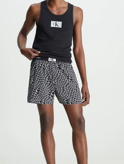 Pánské pyžamo NM2391E DRP černá/bílá - Calvin Klein