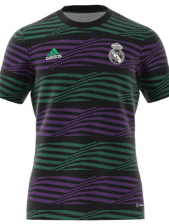 Pánské tričko Real Madrid Warm Up JSY M černá vzor  model 18785793 - ADIDAS