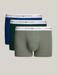Pánske boxerky TRUNK 3Pack UM0UM02761 0XY Combination Green - Tommy Hilfiger