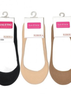 Bavlněné dámské ponožky baleríny model 17418609 - Rebeka