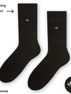 Pánské ponožky s jemným lemem 056