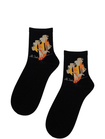Dámske vzorované ponožky WOMAN