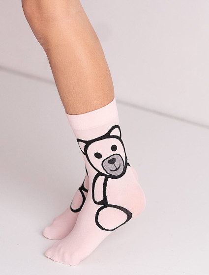 Dívčí ponožky DR model 19769530 Bear 40 den - Knittex