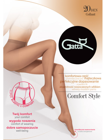 Dámske pančuchové nohavice Gatta Comfort Style 20 deň 2-4