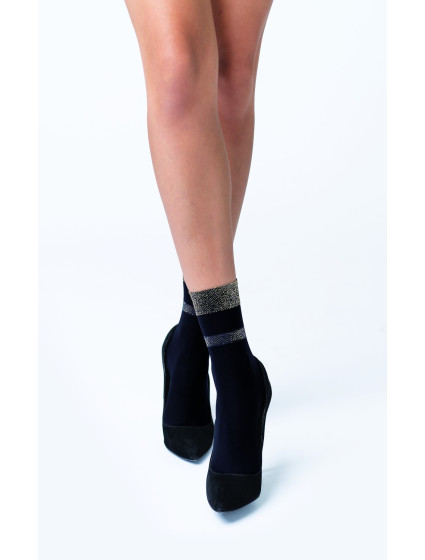 Dámské ponožky model 16264819 Beatrice Lurex 40 den - Knittex