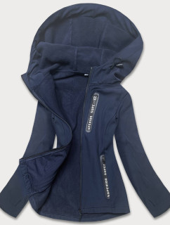 Tmavě modrá dámská sportovní softshellová bunda model 17691555 - J.STYLE