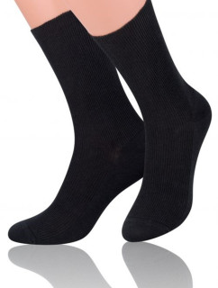 Pánske ponožky 018 black - Steven