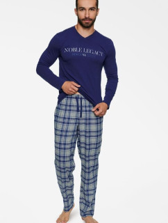 Pánské pyžamo Town modré