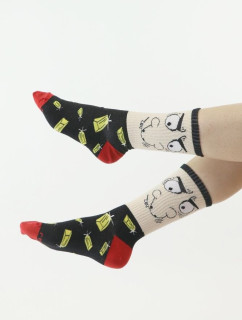 Veselé ponožky model 18399879 černé - Moraj