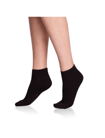 Krátke unisex ponožky IN-SHOE SOCKS - BELLINDA - čierna