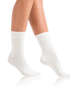 Dámske bavlnené ponožky COTTON MAXX LADIES SOCKS - Bellinda - biela