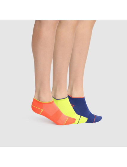 Dámské sportovní ponožky 3 páry INSHOE model 16292695 3x  tmavě modrá - DIM SPORT