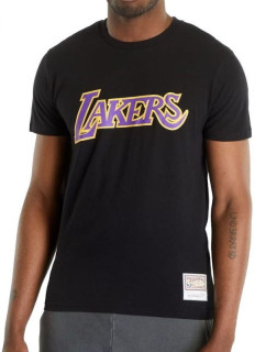 Mitchell & Ness tričko NBA Team Logo Tee Los Angeles Lakers BMTRINTL1051-LALBLCK