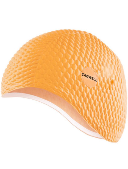 Plavecká čepice  Bubble oranžové model 18737449 - Crowell