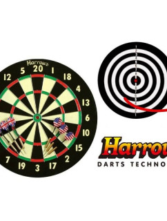 Harrows Champion Family Paper Dart Game shield double-sided HS-TNK-000013077