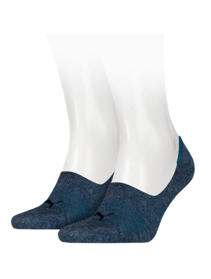 Unisex ponožky Footie 906245 07 tmavo modrá - Puma