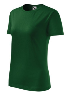 Koszulka Malfini Classic New W MLI-13306 zieleń butelkowa
