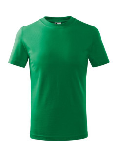 Malfini Basic Jr MLI-13816 tričko v trávově zelené barvě