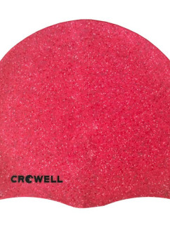 Crowell Recycling Silikonová plavecká čepice Pearl růžové barvy.3