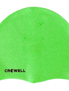 Crowell Recycling Pearl světle zelená silikonová plavecká čepice.8