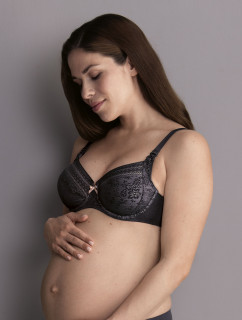 Fleur podprsenka na dojčenie s kosticou 5053 antracit - Anita Maternity