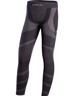 Dlhé detské funkčné nohavice IRON-IC - čierno-šedá Farba: Sivá-IRN, Veľkosť: