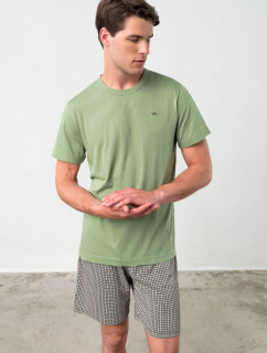 Pohodlné dvoudílné pánské pyžamo model 18363675 - Vamp