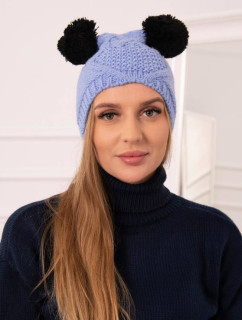 Fleecová čepice 2  modrá model 18751413 - K-Fashion