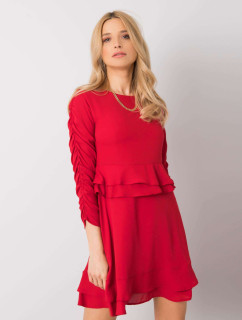 Šaty SK červená model 15091458 - FPrice