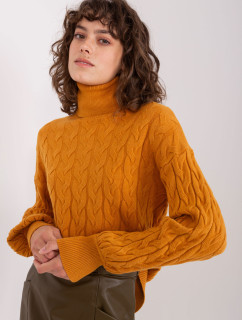 Sweter AT SW 2348.93 ciemny żółty
