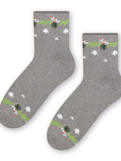Ponožky model 17697852 Melange Grey - Steven