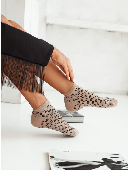 Ponožky Fashion model 19459493 Beige - Milena