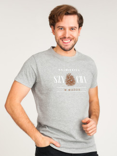 Bavlněné tričko model 17400077 Grey - Yoclub