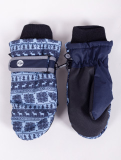 Dětské zimní lyžařské rukavice Yoclub REN-0225C-A110 Blue