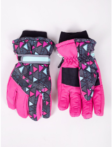 Dětské zimní lyžařské rukavice model 17959198 Multicolour - Yoclub