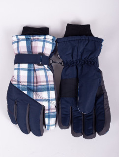 Yoclub Pánske zimné lyžiarske rukavice REN-0264F-A150 Multicolour
