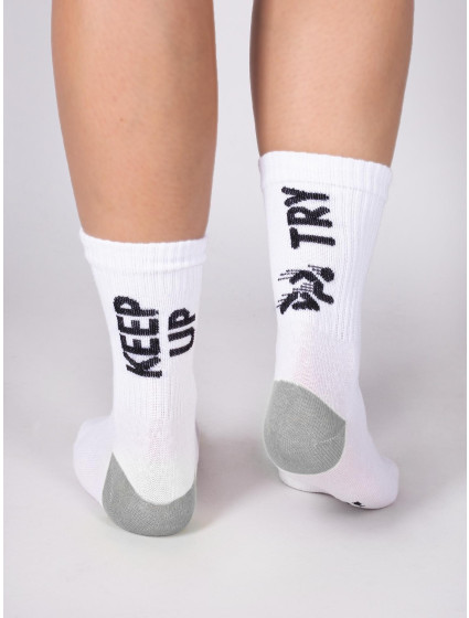 Yoclub Men's Sports Socks SKA-0099F-A100 White