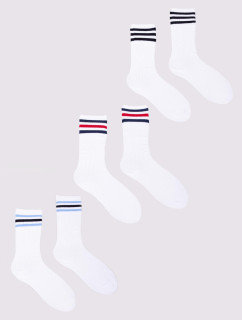 Pánské ponožky Basic 3Pack White model 18713185 - Yoclub