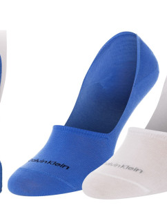 Calvin Klein Ponožky 100001807 Modrá/bílá