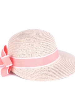 Dámský klobouk Hat model 16614134 Light Pink - Art of polo