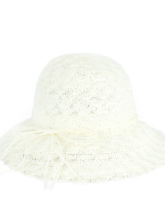 Dámský klobouk Hat model 16614248 Ecru - Art of polo