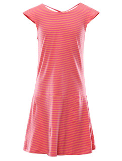 Dětské bavlněné šaty model 19249196 magenta - ALPINE PRO