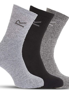Pánské ponožky 3pack model 19007109 šedé - Regatta