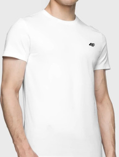 Pánské tričko model 18656614 bílé - 4F