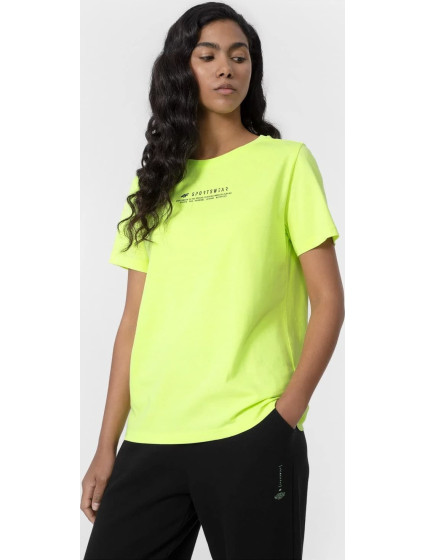 Dámské tričko model 18685758 zelené - 4F