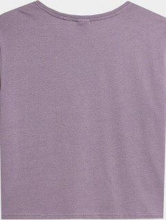 Dámské tričko 4F H4L22-TSD012 fialové